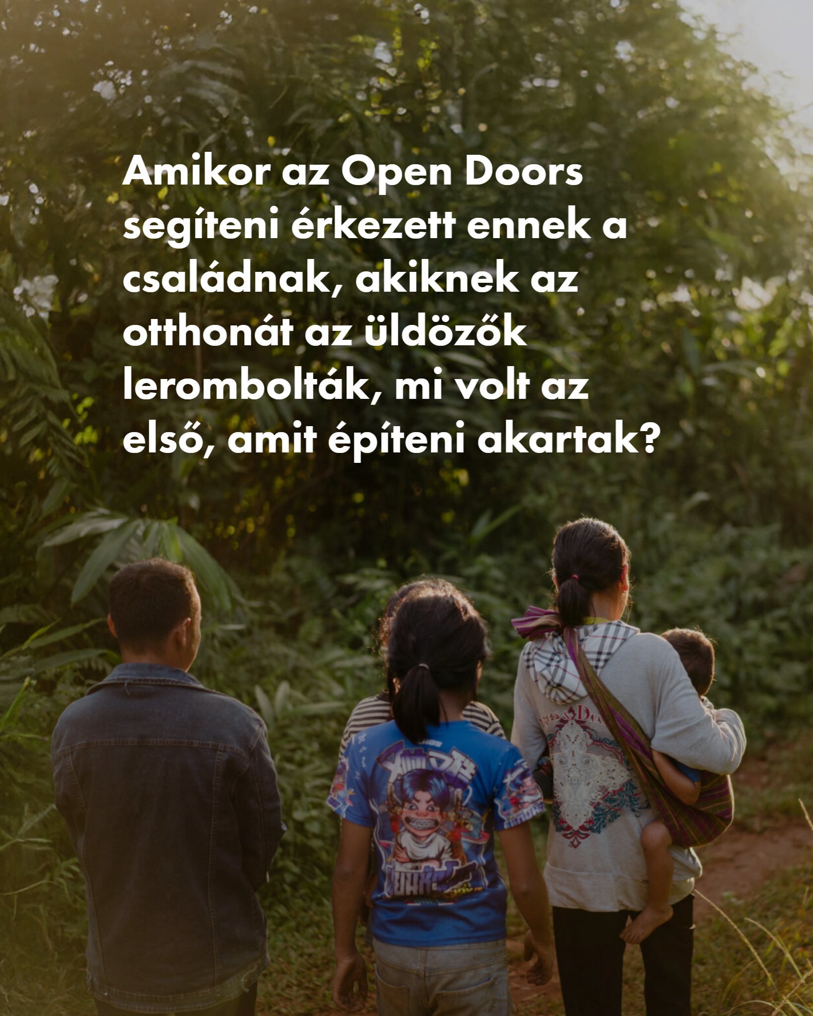 Nincs otthonuk. Nincs földjük. Nincs biztonságuk.